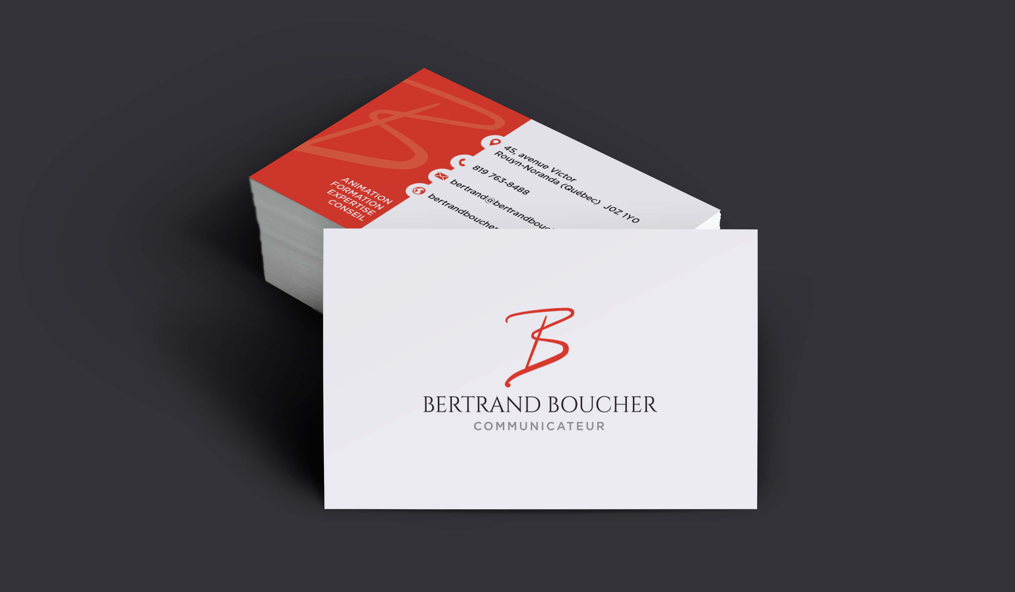 Bertrand Boucher communicateur